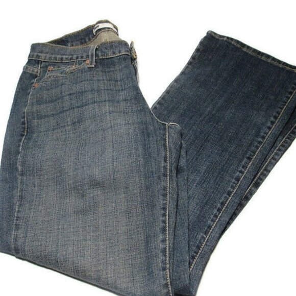 Levis 529 Curvy Boot Cut Medium Wash Blue 10 S/C - Picture 1 of 6